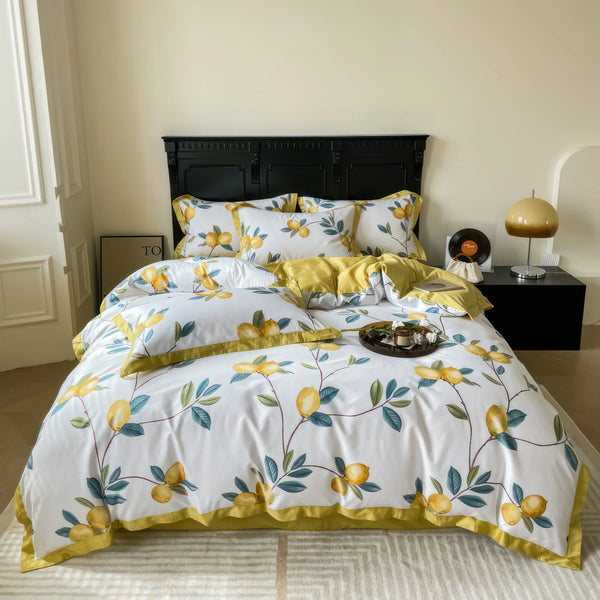 Lemons - Duvet Cover Set (Egyptian Cotton)